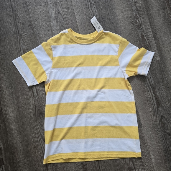 Wonder nation boys struped tshirt size  10/12 husky new with tags - Picture 1 of 2